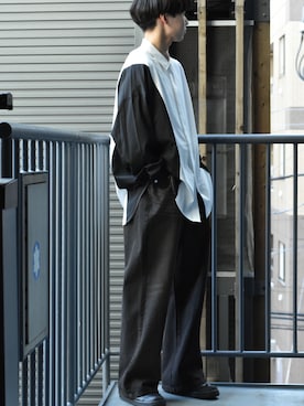 「Starting Over（スターティングオーバー）のアイテム（デニムパンツ）」を使った、StartingOver_officialさん（メンズ・175cm）の春コーディネート