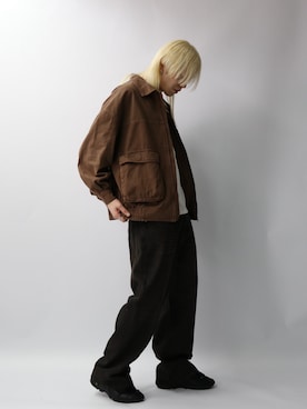 「STARTING OVER」｜「アイテム（ジャケット/アウター）」を使った、StartingOver_officialさん（メンズ・175cm）の春コーディネート