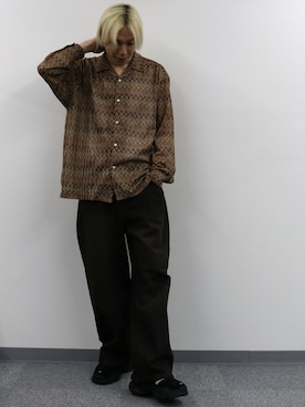 「Starting Over（スターティングオーバー）のアイテム（デニムパンツ）」を使った、StartingOver_officialさん（メンズ・175cm）の冬コーディネート