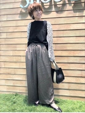 acoさん（レディース・160cm）の秋コーディネート