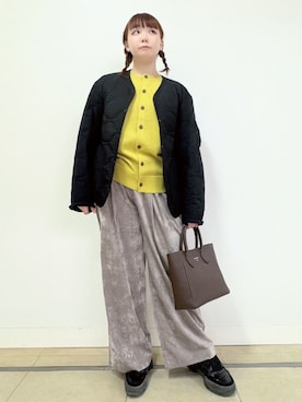 あき／ドレステリア柏高島屋SC店さん（レディース・160cm）の冬コーディネート