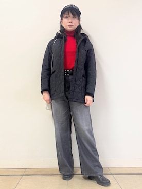 「いいね、save、フォローお願いします🤑」｜あきさん（レディース・160cm・20代）の秋コーディネート