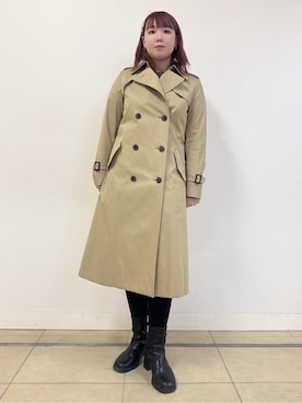 あき／ドレステリア柏高島屋SC店さん（レディース・160cm）の冬コーディネート