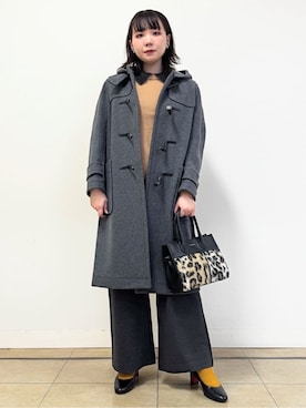「アイテム（ダッフルコート）」を使った、あき／ドレステリア柏高島屋SC店さん（レディース・160cm）の冬コーディネート