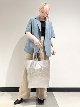 あき/ドレステリア柏高島屋SC店さん(レディース・160cm)の夏コーディネート