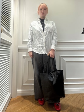 「MILOS（ミロス）のアイテム」を使った、あき／ドレステリア柏高島屋SC店さん（レディース・160cm）の春コーディネート