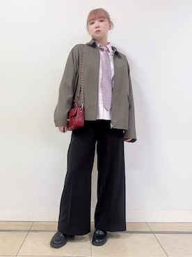 あき／ドレステリア柏高島屋SC店さん（レディース・160cm）の冬コーディネート
