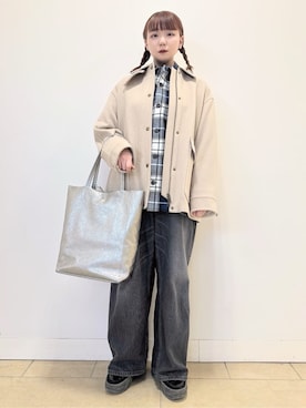 「MILOS（ミロス）のアイテム」を使った、あき／ドレステリア柏高島屋SC店さん（レディース・160cm）の冬コーディネート