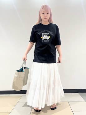 「NICOLAS LAINAS（ニコラスライナス）のアイテム」を使った、あき／ドレステリア柏高島屋SC店さん（レディース・160cm）の夏コーディネート