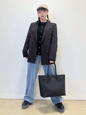 あき/ドレステリア柏高島屋SC店さん(レディース・160cm)の冬コーディネート