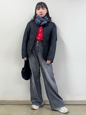 あき／ドレステリア柏高島屋SC店さん（レディース・160cm）の冬コーディネート