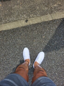 「SUPERGA（スペルガ）のアイテム」を使った、あっきーさん（メンズ・170cm）の夏コーディネート