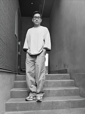 「The DUFFER of ST.GEORGE（ザダファーオブセントジョージ）のアイテム」を使った、あっきーさん（メンズ・170cm）の秋コーディネート