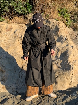 「Vega（ベガ）のアイテム（帽子）」を使った、kooodaiさん（メンズ・170cm）の冬コーディネート