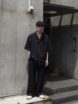 「Code Kelly（コードケリー）のアイテム（帽子）」を使った、kooodaiさん（メンズ・170cm）の秋コーディネート