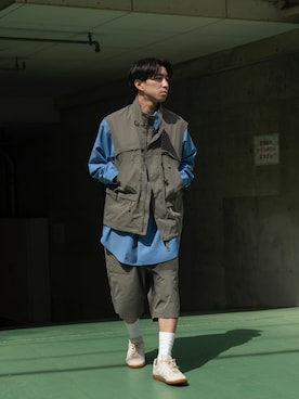 「Maison Margiela（メゾンマルジェラ）のMaison Margiela - Replica スニーカー - women - カーフレザー/ラムスキン/rubber - 38（スニーカー）」を使った、kooodaiさん（メンズ・170cm）の春コーディネート