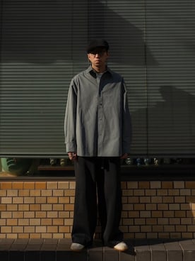 「Code Kelly（コードケリー）のアイテム（帽子）」を使った、kooodaiさん（メンズ・170cm）の春コーディネート