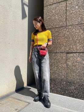 「アイテム（その他トップス）」を使った、唯さん（レディース・160cm・20代）の夏コーディネート