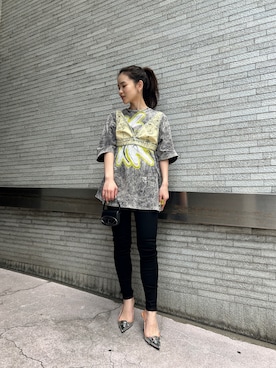 「アイテム（その他トップス）」を使った、唯さん（レディース・160cm・20代）の春コーディネート