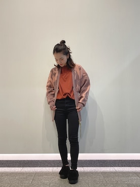 唯さん（レディース・160cm）の秋コーディネート
