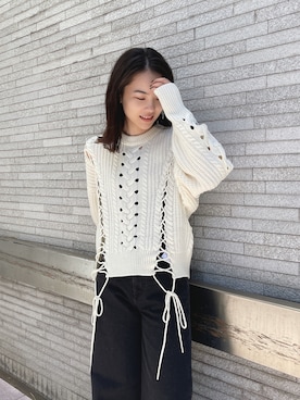 唯さん（レディース・160cm）の秋コーディネート