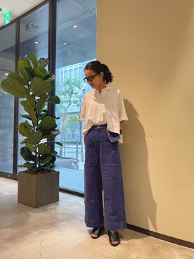 唯さん（レディース・160cm）の夏コーディネート