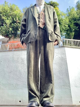 「COOGI（クージー）のアイテム」を使った、mさん（メンズ・175cm）の冬コーディネート