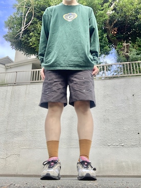 「NFL（ナショナルフットボールリーグ　）のアイテム」を使った、mさん（メンズ・175cm）の秋コーディネート