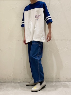 「niko and...（ニコアンド）のアイテム（スリッポン）」を使った、_kobu_さん（メンズ・168cm）の春コーディネート