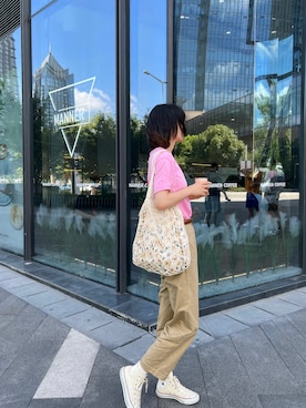 爱吃榛子酱的水怪さん(レディース・175cm)の夏コーディネート