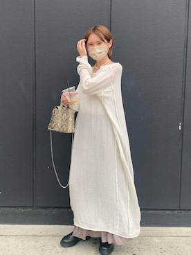 mari_lemageさん（レディース・160cm）の夏コーディネート