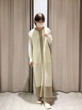 mari_lemageさん（レディース・160cm）の冬コーディネート