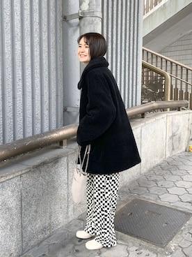 mari_lemageさん（レディース・160cm）の冬コーディネート