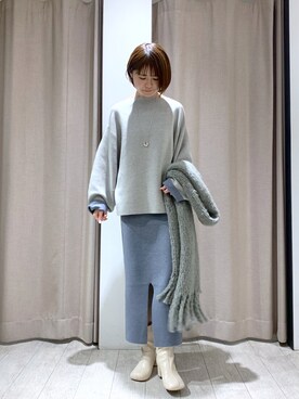 mari_lemageさん（レディース・160cm）の冬コーディネート