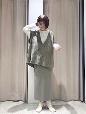 mari_lemageさん（レディース・160cm）の冬コーディネート