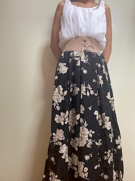 「GORGE（ゴージ）のアイテム（ワンピース/ドレス）」を使った、eriさん（レディース・152cm）の夏コーディネート