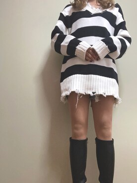 eriさん(レディース・152cm)の冬コーディネート