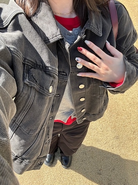 yunさん（レディース・155cm）の冬コーディネート