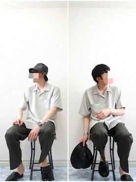 bouさん（メンズ・176cm）の夏コーディネート