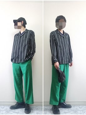 bouさん(メンズ・176cm)の春コーディネート