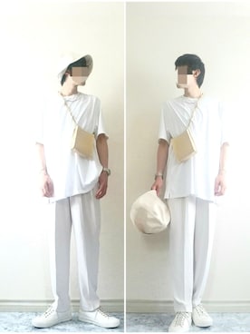 bouさん（メンズ・176cm）の夏コーディネート