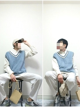 bouさん（メンズ・176cm）の秋コーディネート