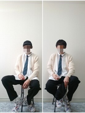 bouさん（メンズ・176cm）の春コーディネート