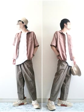 bouさん（メンズ・176cm）の夏コーディネート