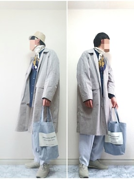 bouさん(メンズ・176cm)の冬コーディネート