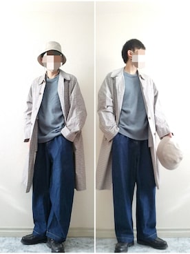 bouさん(メンズ・176cm)の冬コーディネート