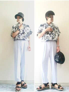 bouさん(メンズ・176cm)の夏コーディネート
