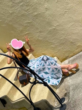 𝒜さん（レディース・159cm）の夏コーディネート