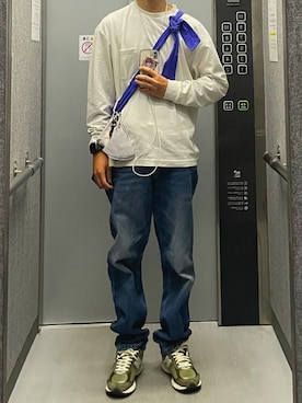 「BEAMS（ビームス）のアイテム（財布/小物）」を使った、あさひさん（メンズ・168cm）の秋コーディネート