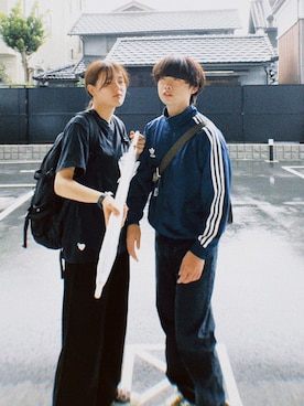 「Levi's（リーバイス）のアイテム（デニムパンツ、ブルー系）」を使った、あさひさん（メンズ・168cm）の秋コーディネート